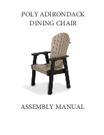 Preview for 1 page of YardCraft POLY Assembly Manual