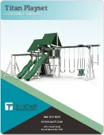 YardCraft Titan Playset Assembly Manual предпросмотр