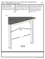 Preview for 13 page of Yardistry 12 WOOD PRIVACY WALL Installation And Operating Instructions Manual