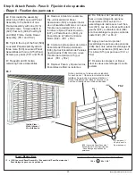 Preview for 20 page of Yardistry 12 WOOD PRIVACY WALL Installation And Operating Instructions Manual