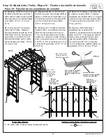 Preview for 20 page of Yardistry 1902318 Installation And Operating Instructions Manual