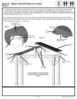 Предварительный просмотр 29 страницы Yardistry CAROLINA Installation And Operating Instructions Manual