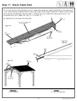 Предварительный просмотр 34 страницы Yardistry CAROLINA Installation And Operating Instructions Manual