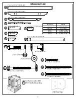 Предварительный просмотр 5 страницы Yardistry SENECA PRIVACY ARBOR SPA8 YM14126 Installation Manual