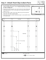 Предварительный просмотр 11 страницы Yardistry SENECA PRIVACY ARBOR SPA8 YM14126 Installation Manual