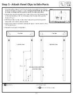 Предварительный просмотр 12 страницы Yardistry SENECA PRIVACY ARBOR SPA8 YM14126 Installation Manual