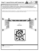 Предварительный просмотр 14 страницы Yardistry SENECA PRIVACY ARBOR SPA8 YM14126 Installation Manual