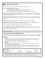 Preview for 2 page of Yardistry YM11811 Installation And Operating Instructions Manual