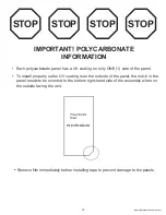 Preview for 16 page of Yardistry YM12842 Installation And Operating Instructions Manual