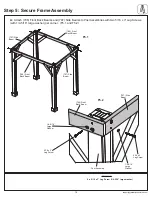 Preview for 14 page of Yardistry YM12973 Installation And Operating Instructions Manual