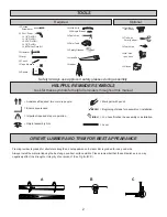 Preview for 4 page of Yardline BERKDALE 14' x 8' Manual