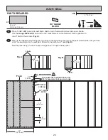 Preview for 22 page of Yardline BERKDALE 14' x 8' Manual