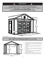 Preview for 4 page of Yardline BRAXTON Assembly Manual