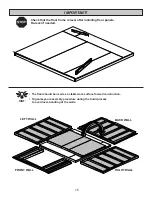 Предварительный просмотр 17 страницы Yardline FAIRFIELD GABLE 10 x 10 Manual