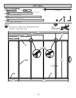 Предварительный просмотр 27 страницы Yardline FAIRFIELD GABLE 10 x 10 Manual