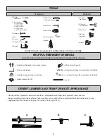 Preview for 4 page of Yardline OAKRIDGE 8 x 12 Assembly Manual