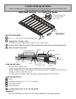 Preview for 9 page of Yardline OAKRIDGE 8 x 12 Assembly Manual