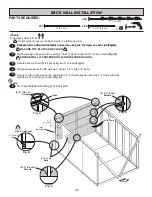 Preview for 31 page of Yardline OAKRIDGE 8 x 12 Assembly Manual