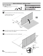 Предварительный просмотр 26 страницы Yardline RIDGEPOINTE Assembly Manual