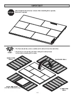 Preview for 15 page of Yardline WESTMONT GABLE 12' x 16' Manual