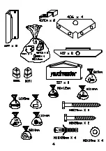 Preview for 4 page of Yardmaster 108 WGL Assembly Instructions Manual