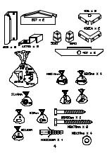 Предварительный просмотр 4 страницы Yardmaster Emerald Deluxe Assembly Instructions Manual