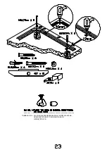 Предварительный просмотр 23 страницы Yardmaster Emerald Deluxe Assembly Instructions Manual