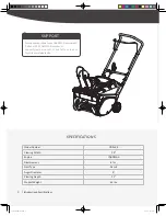 Preview for 4 page of YARDMAX YB4628 Operator'S Manual