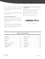 Предварительный просмотр 2 страницы YARDMAX YD4103 Operator'S Manual