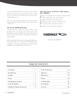 Preview for 2 page of YARDMAX YD8105 Operator'S Manual