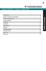 Preview for 3 page of Yardworks 054-0367-0 Instruction Manual