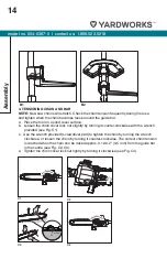 Preview for 14 page of Yardworks 054-0367-0 Instruction Manual