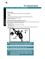 Preview for 16 page of Yardworks 054-5752-2 Instruction Manual