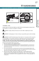 Preview for 17 page of Yardworks 054-5764-4 Instruction Manual