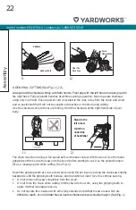 Preview for 22 page of Yardworks 054-5764-4 Instruction Manual