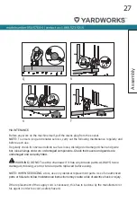 Preview for 27 page of Yardworks 054-5764-4 Instruction Manual