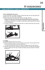 Предварительный просмотр 25 страницы Yardworks 054-5775-8 Instruction Manual