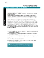 Preview for 12 page of Yardworks 055-0361-0 Instruction Manual