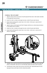 Preview for 28 page of Yardworks 060-0550-6 Manual