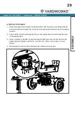 Preview for 29 page of Yardworks 060-0550-6 Manual