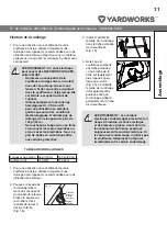 Предварительный просмотр 31 страницы Yardworks 060-0583-8 Operator'S Manual