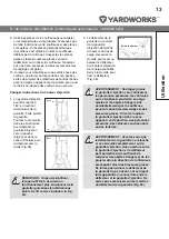 Предварительный просмотр 33 страницы Yardworks 060-0583-8 Operator'S Manual