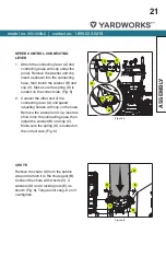 Preview for 21 page of Yardworks 060-0608-2 Operator'S Manual