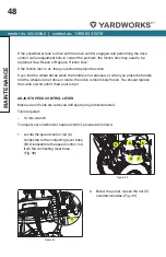 Preview for 48 page of Yardworks 060-0608-2 Operator'S Manual