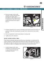 Preview for 49 page of Yardworks 060-0608-2 Operator'S Manual