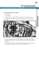 Preview for 53 page of Yardworks 060-0608-2 Operator'S Manual