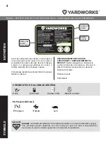 Preview for 4 page of Yardworks 060-1330-4 Instruction Manual