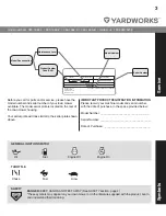 Preview for 3 page of Yardworks 060-1662-4 Instruction Manual