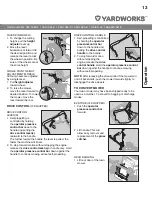 Preview for 13 page of Yardworks 060-1662-4 Instruction Manual