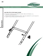 Предварительный просмотр 20 страницы Yardworks 060-1721-4 Instruction Manual